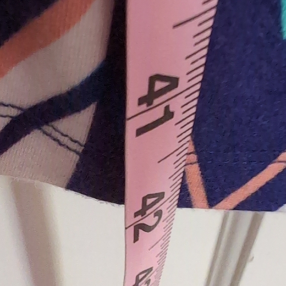 Colorful Chevron Pattern Dress - Picture 6 of 7